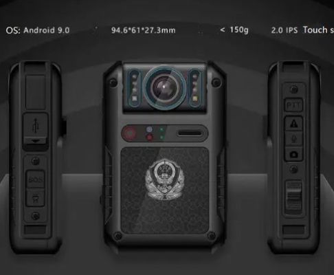 FW-V1 Model Rotatable Lens DVR Live Streaming GPS Body Worn Camera 3G / 4G LTE