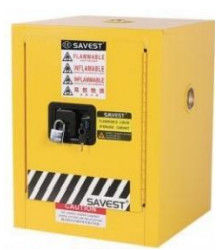 5cm Leakproof Tank Flammable Liquid Fireproof Safety Cabinet FW-WY810040 Single Door / Manual