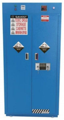 Double Door Flammable And Toxic Storage Cabinets FW-WY810881 With Internal Configuration Of 120mm Thick Yellow Sand Landfill Cavity