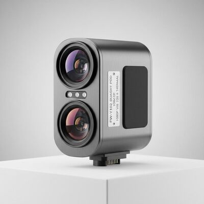 FW-Y102 1080P Visible Light 256 Thermal Imaging Dual Light Output Pod with 3-Axis Stabilization