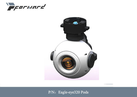 Gyrostabilization 320g Electro Optical Pod Infrared Pod Heading N×360°