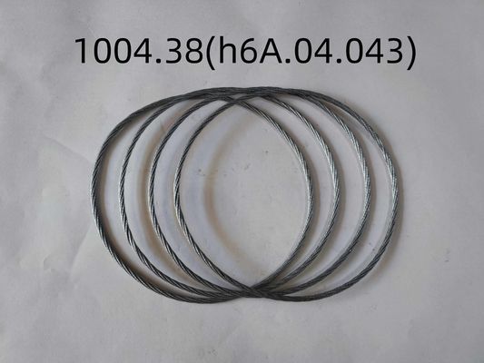 1004,38 câble en acier de pièces de l'aviation H6a.04.043