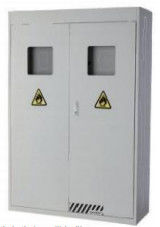 All Steel Single / Dual Gas Cylinder Cabinet Without Alarm/Combustible Alarm FW-WG810100