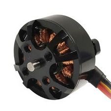 Puissant moteur électrique sans balais à courant continu avec un diamètre d'arbre de 8 mm et un couple de 1,5 N.m, courant maximal de 41,6 A