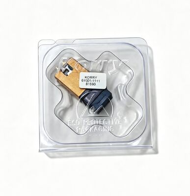 Korry 61001-1111 Microswitch de qualité aéronautique avec emballage de protection ESD et contacts multi-points plaqués en or/argent pour les applications aéronautiques conformes au MIL-PRF/SAE