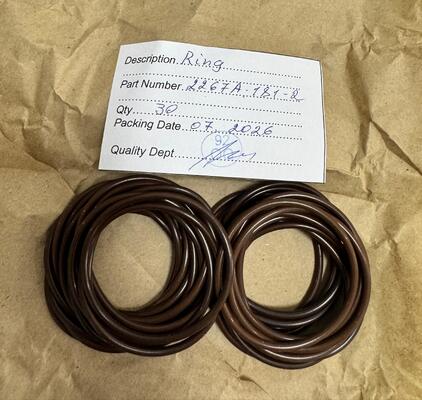 2267A-181-2 Grandes tailles Aviation O-Ring marron d'aviation joints circulaires d'étanchéité pour l'aviation résistant au carburant et à l'huile chaude d'étanchéité